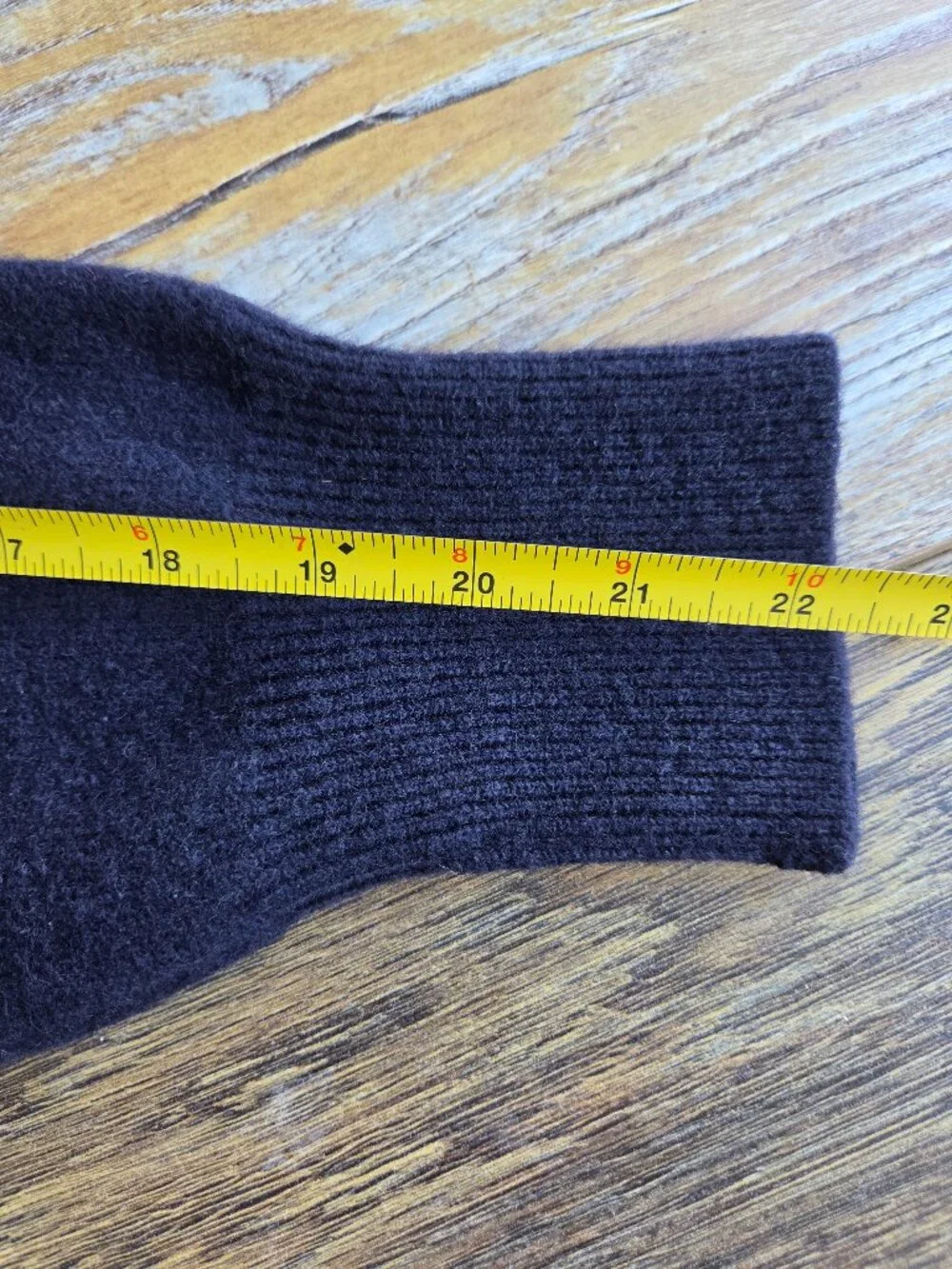 Vintage'90s Polo Ralph Lauren Pony 100% Lambswool Soft Polo-Sweater Navy Blue